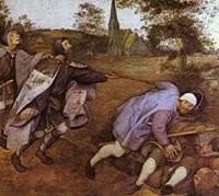 The Parable of the Blind Leading the Blind by Pieter Bruegel the Elder